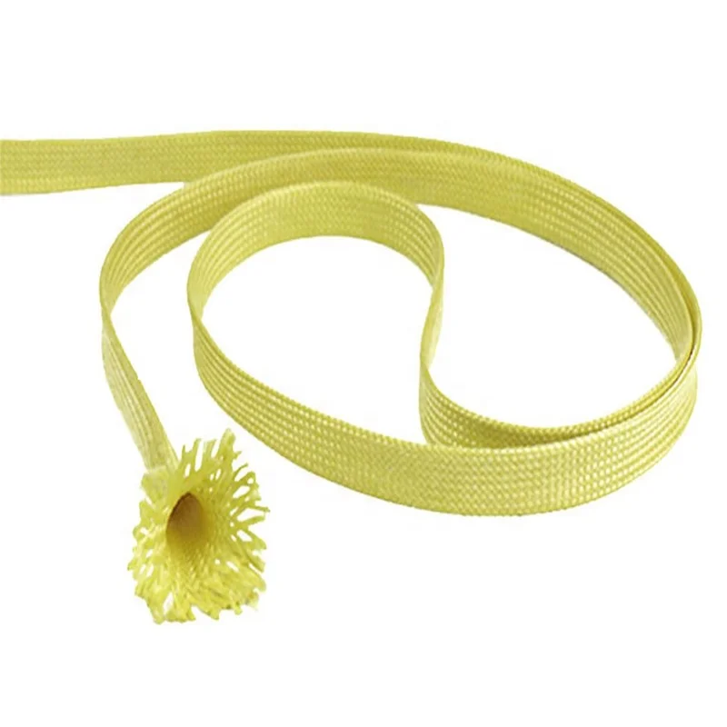 KFL- Expandable Kevlars Fiber Braided Sleeving / Aramid Braided Sleeves