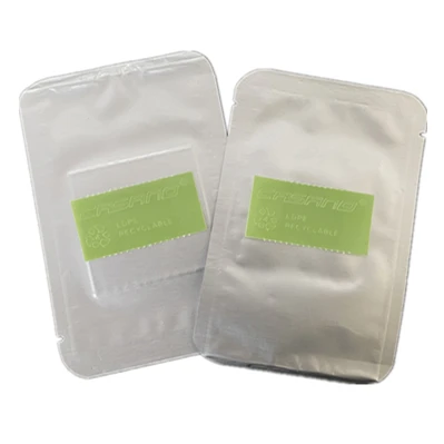 Лидер продаж, перерабатываемая зеленая Антибликовая наклейка LDPE 2,5*5 см