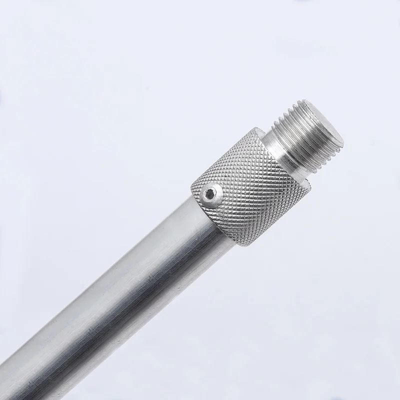 2-Piece Fishing Harpoon Aluminum Alloy Fishing Gaff Hook Fork Harpoon Tip with Barbs Diving Spear Head Fishing Tools