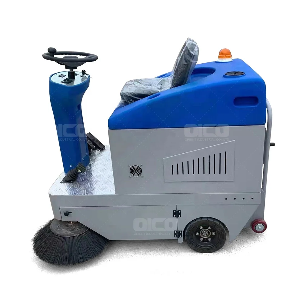 OR-C1250 outdoor road sweeper machine with roller brushes