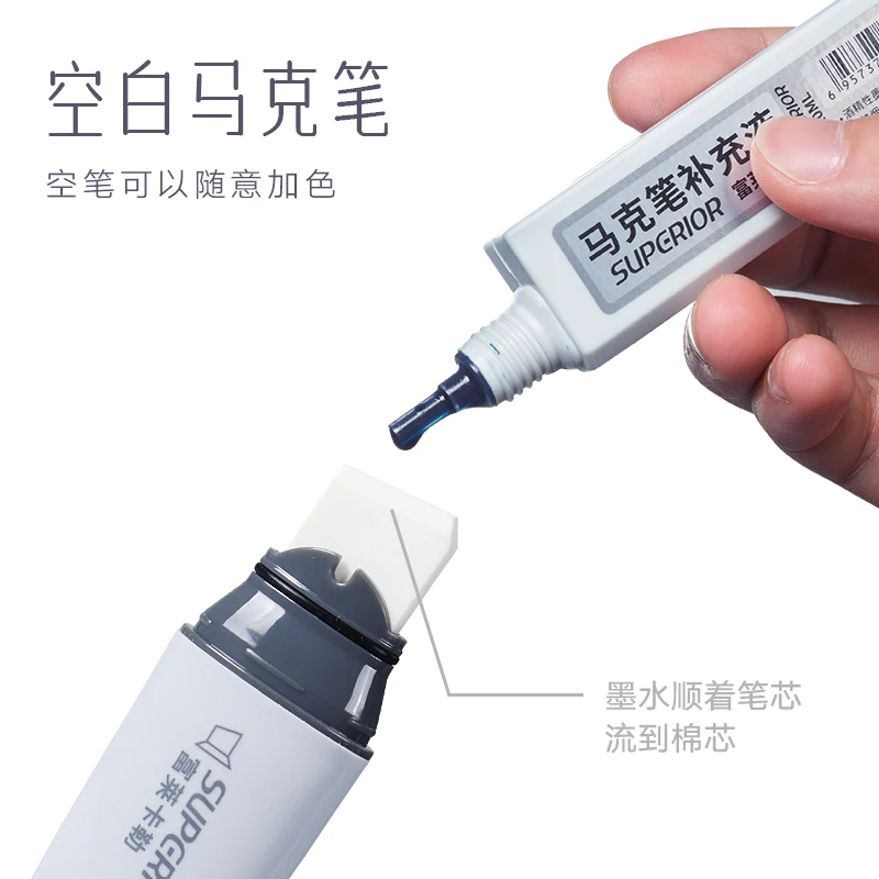 superior wide tip alcohol marker pen drawing pen from Japan