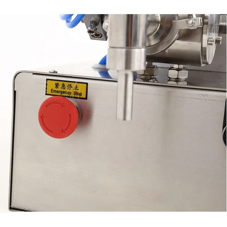 50-500ML Single  Heads Water Cream Shampoo Moisturizer Lotion Cosmetic Oil Honey Stick Food Paste Filling Machine