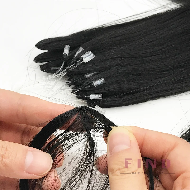 High Quality Russian Keratin Tip Hair Extension Double Drawn Natural Wave Style Machine Double Weft Made of Chinese Human Hair
