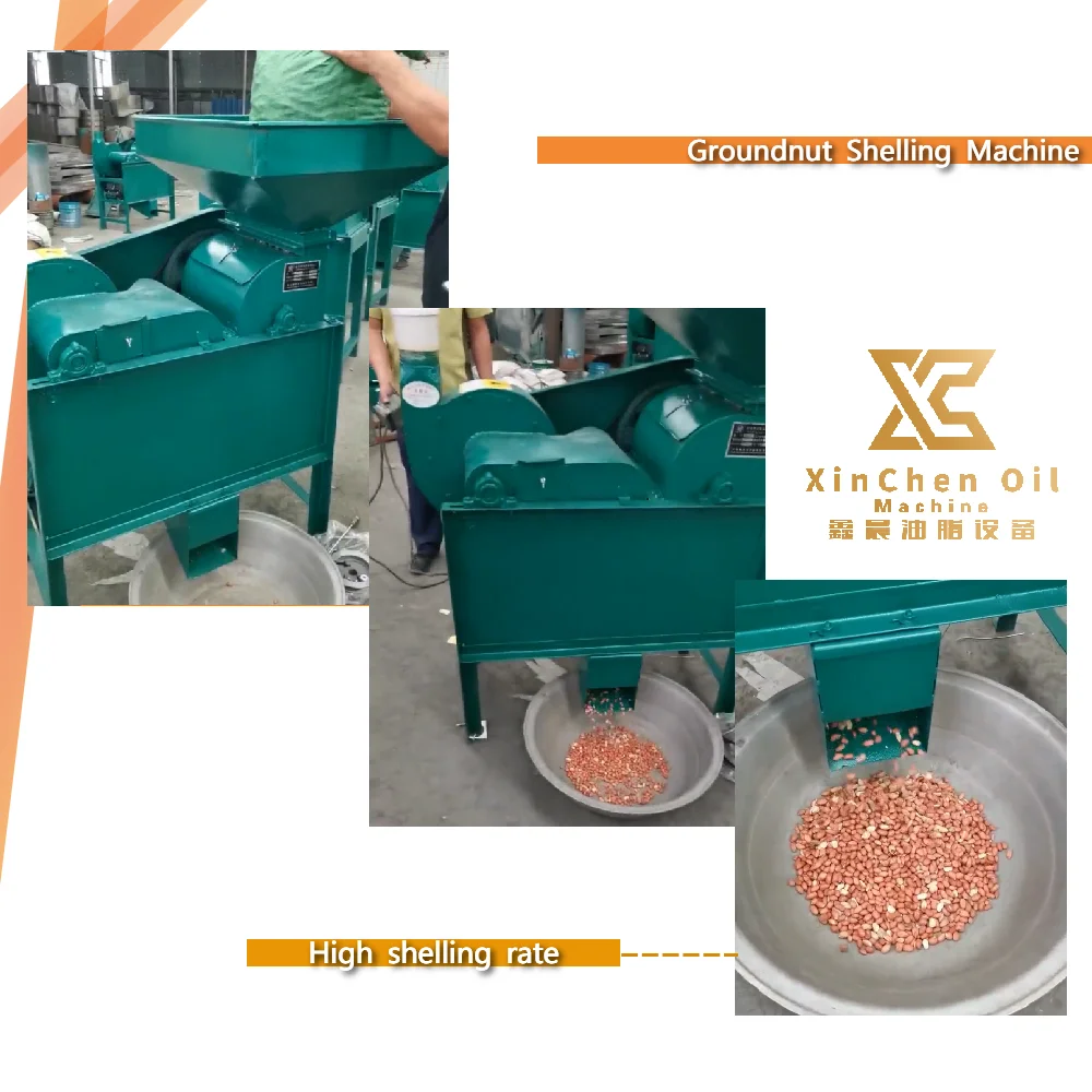 Peanut Shell Removing Machine Groundnut sunflower seed hulling peel peanut sheller machine