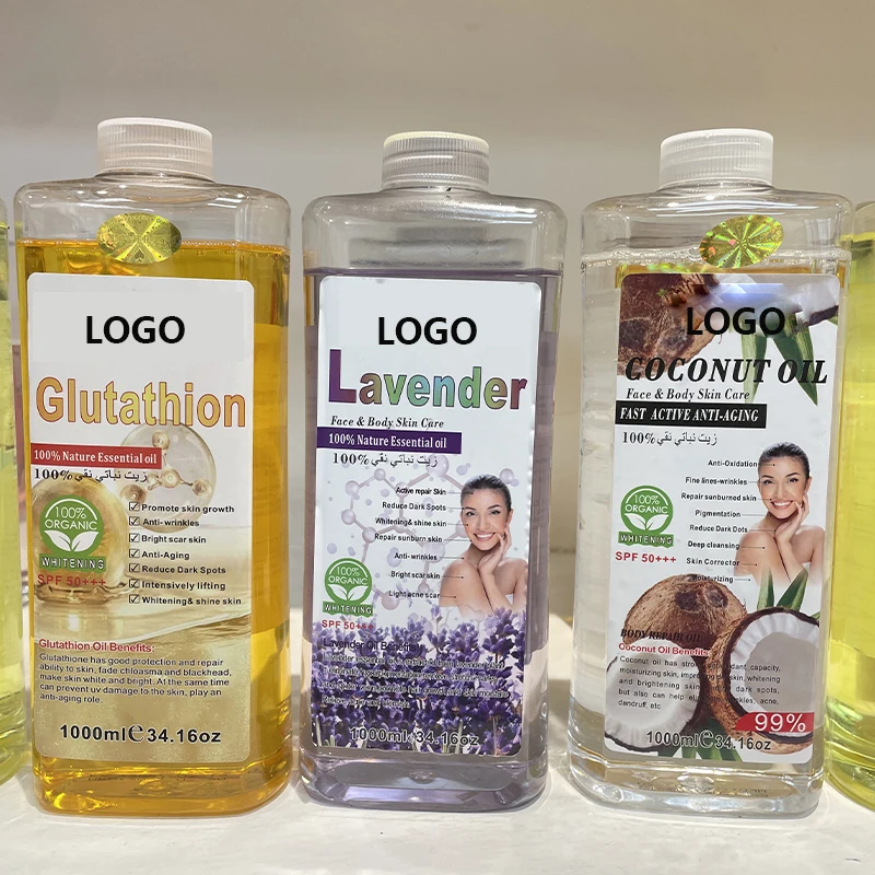 OEM Private Label 1000 ml Organic Lemon Essential Oil For Skin Moisturizing Anti-wrinkle Body