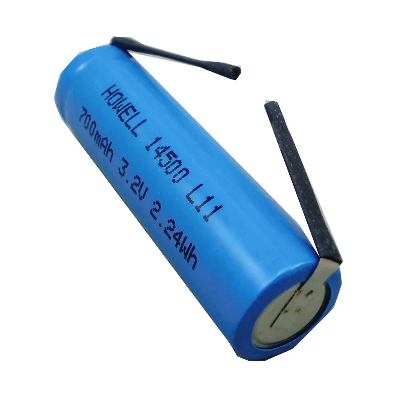 Hot Selling China Manufacturer 14500 3.2v 750mAh Lifepo4 Battery Rechargeable Battery Cells