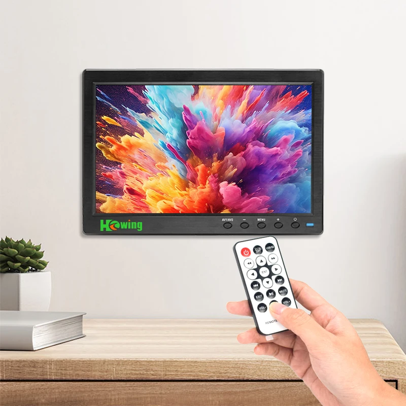 Источник завод 8-10 дюймов H-DMI IPS монитор многоразовый с H-DMI/VGA/AV/BNC для видеонаблюдения