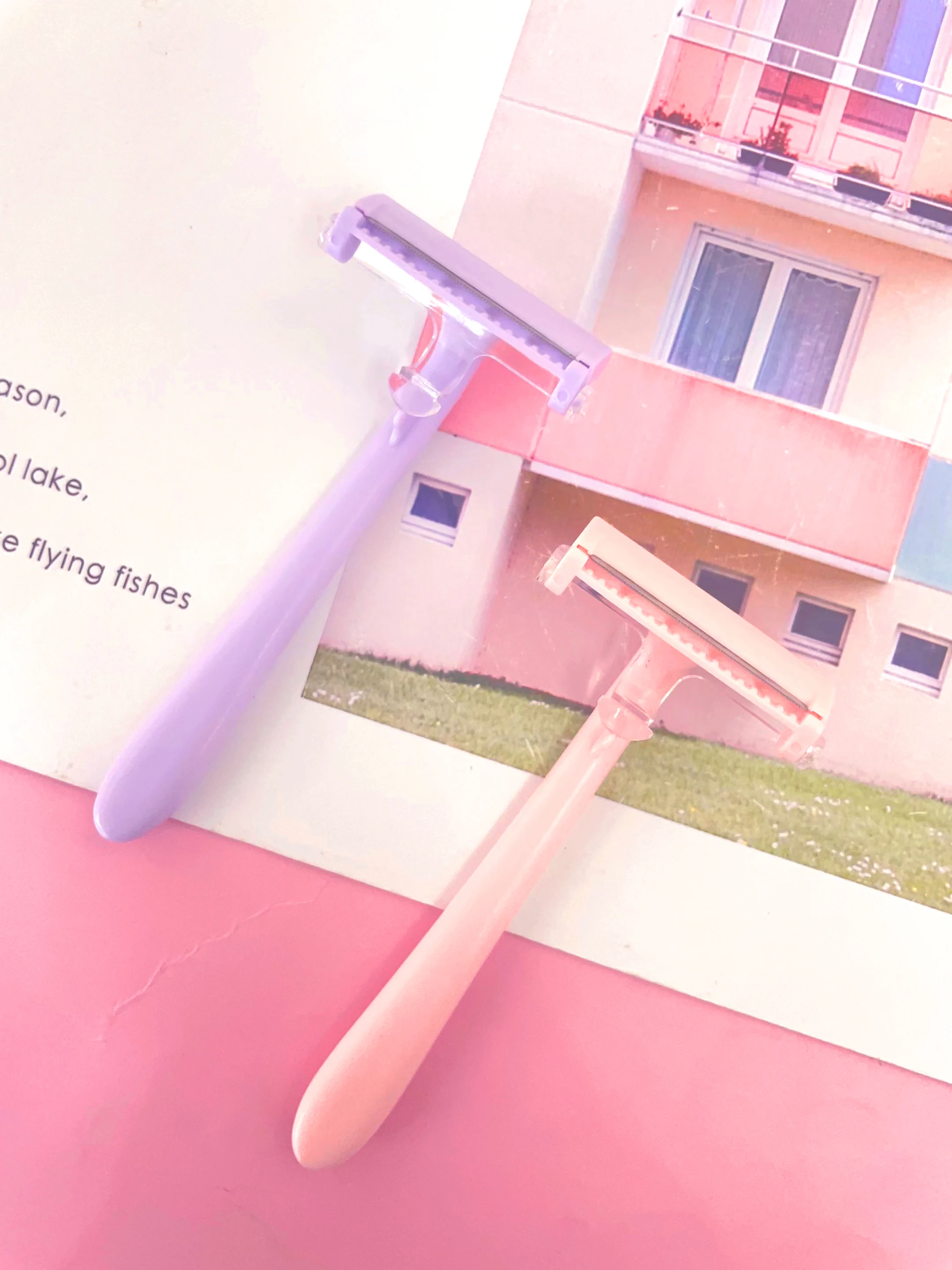 Wholesale Portable Face Razor for Women Comfortable Remover Armpit Razor Stainless Steel Macro blade Armpit hair knife