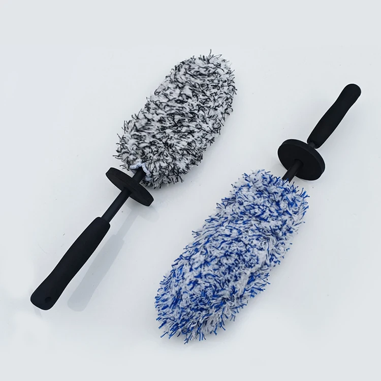 Zhenda Factory Microfiber Brushes for Cleaning Wheels Cleaning Car Rim Brush