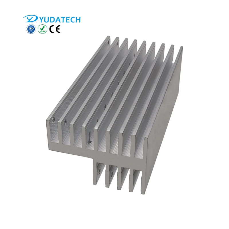 Custom Size Anodizing Extrusion Aluminum Electric Relay Heatsink for Industrial Solid State Relay