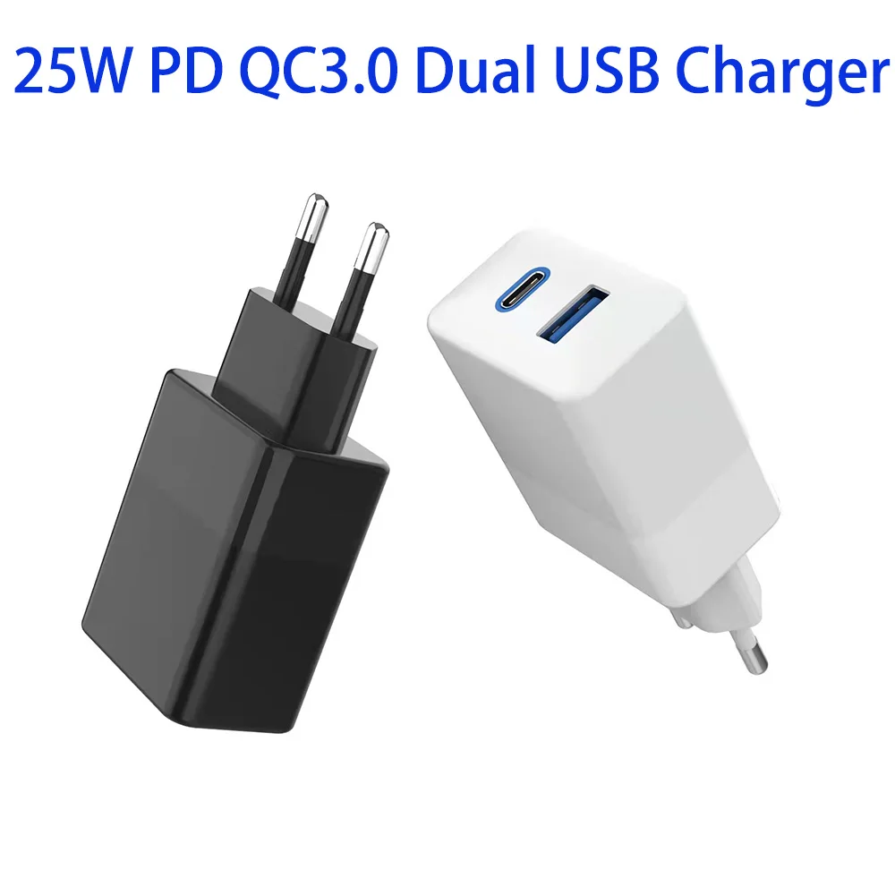 2021 Заводской OEM ODM KC сертификат PD дорожное зарядное устройство адаптер Сетевое usb c pd 25 Вт PPS для мобильного