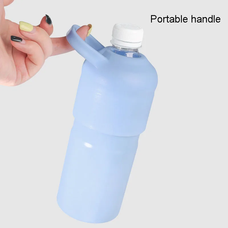 New 550ml portable double wall vacuum cold cooler cup car holder stainless steel insulated beverage water bottle coolers