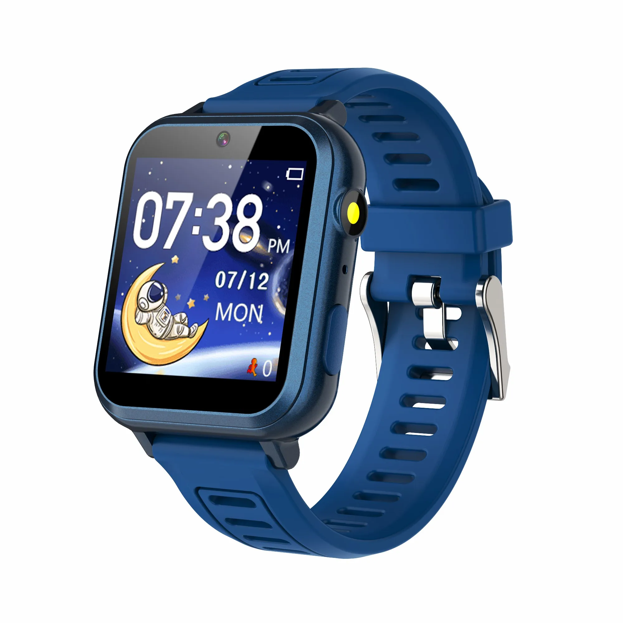 Kids Smart Watch Phone with IP67 Waterproof with Games Music Player Camera HD Touch Screen Two Way Call Kids 3-12