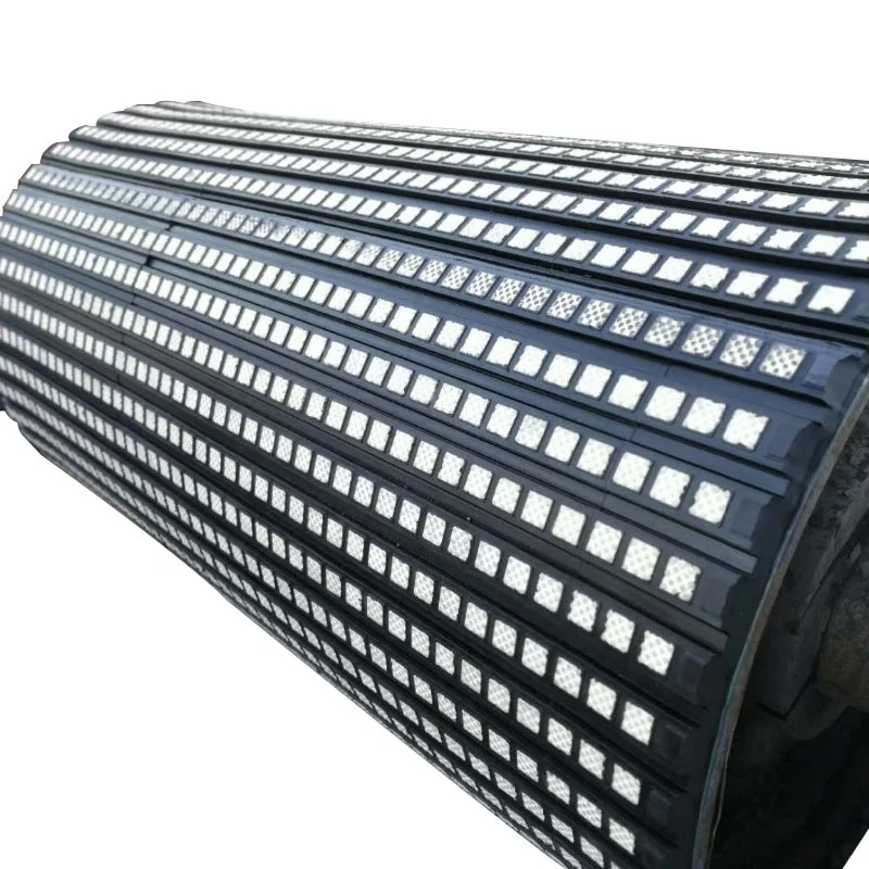 Mine Industry High Fire Resistant Pulley Lagging Ceramic Roller Lagging Ceramic Lining Rubber Pulley Lagging