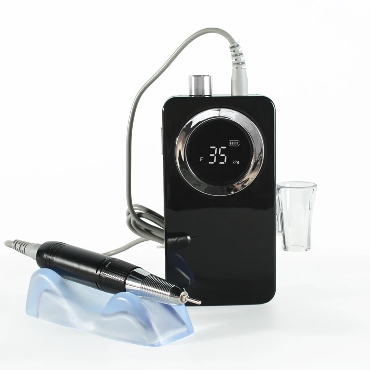 Wholesaler Nail Supply Strong Nail Drill Portable Drill Rechargeable Nail Drill 35000