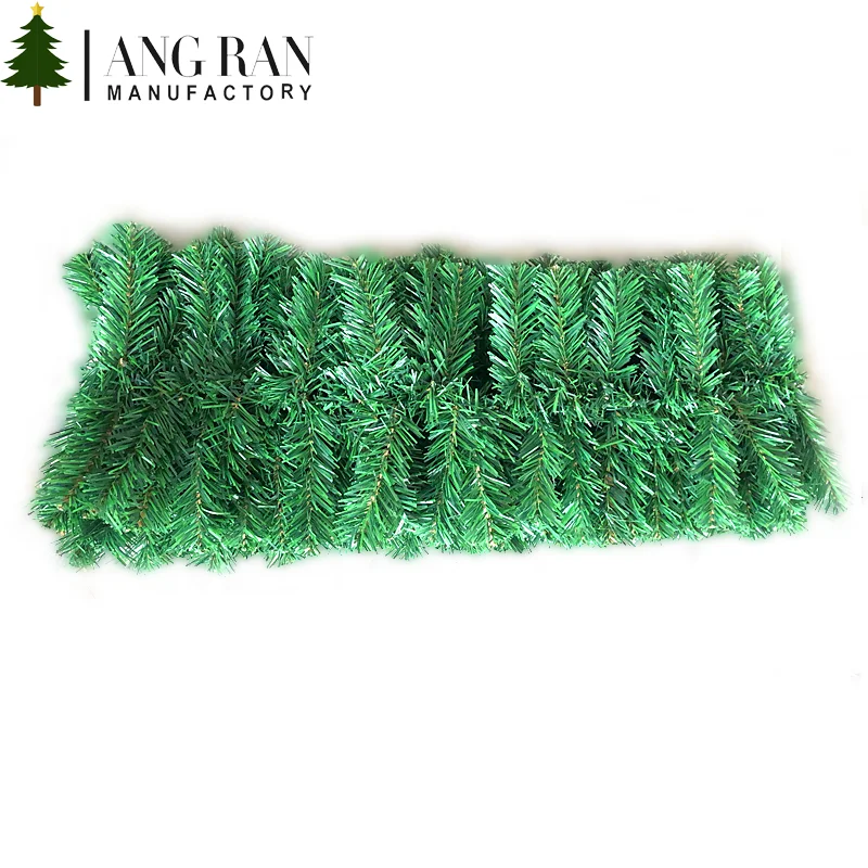1.8m Factory-direct Wholesale Cheaper  PVC Christmas Garland With Xmas Ornaments