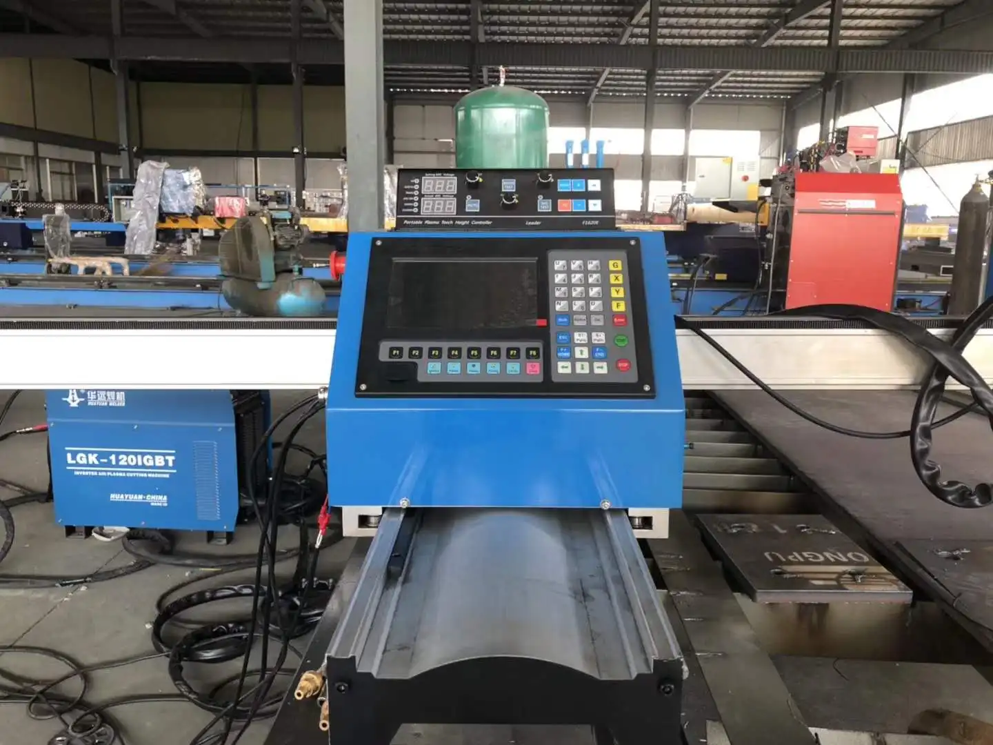 cheap price 1530 cnc plasma oxyfuel cutting machine with THC for steel