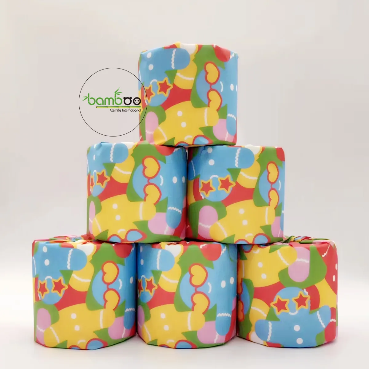 cheap price good quality bleach white toilet paper 100% bamboo pulp toilet tissue paper
