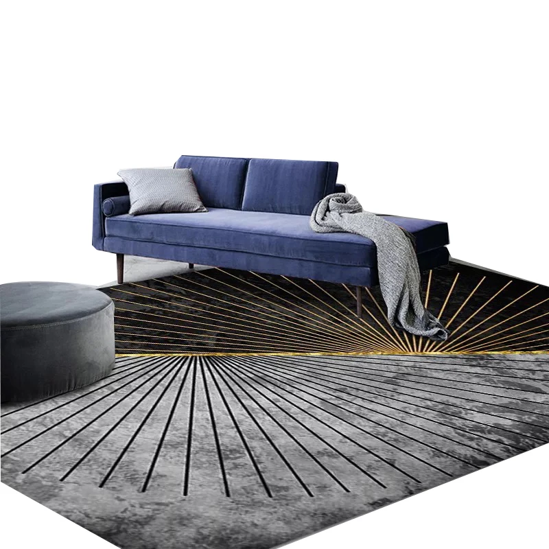 Новый Дизайн Дома Золотой алмаз пользовательские ковры для гостиной