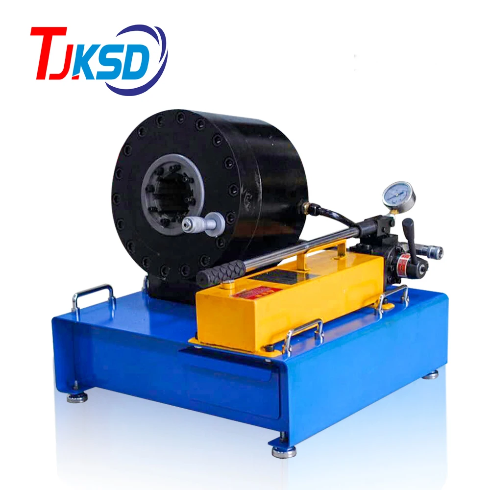 Manual 1/4-2' 1' hydraulic crimper pressing tool hand hose crimping press