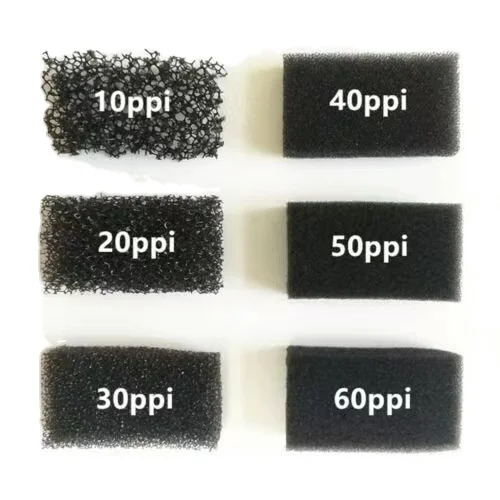 Water Eif Factory 10ppi 20ppi 30ppi 40ppi 50ppi 60ppi, аквариумный двойной Губчатый Фильтр, пена с открытыми ячейками