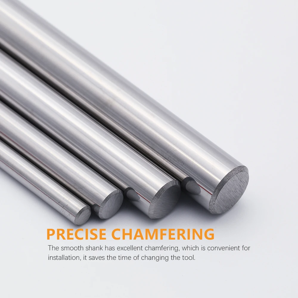 CNC machine carbide milling tool end mill aluminum router bits for hrc55 workpiece processing
