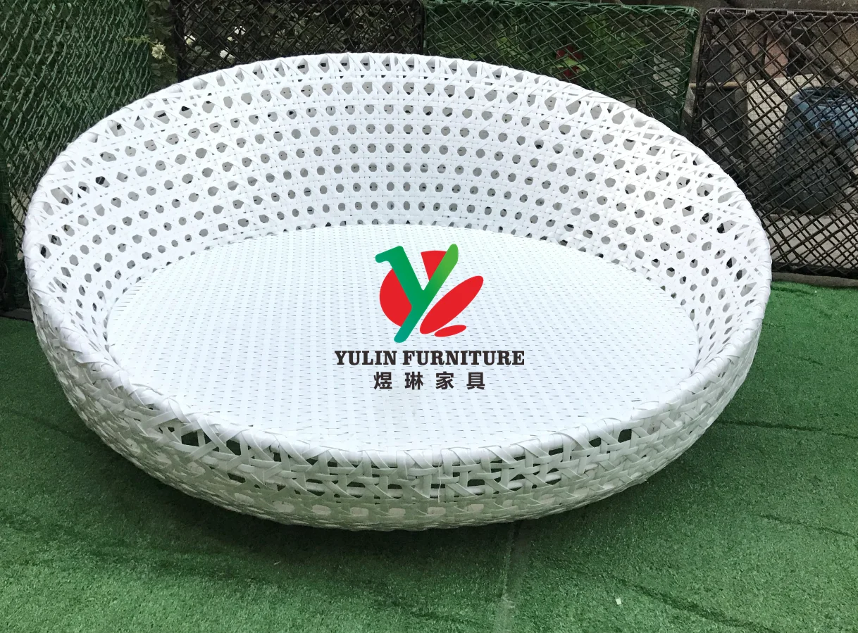 Hotel outdoor swimming pool sun pool lounger for pool side