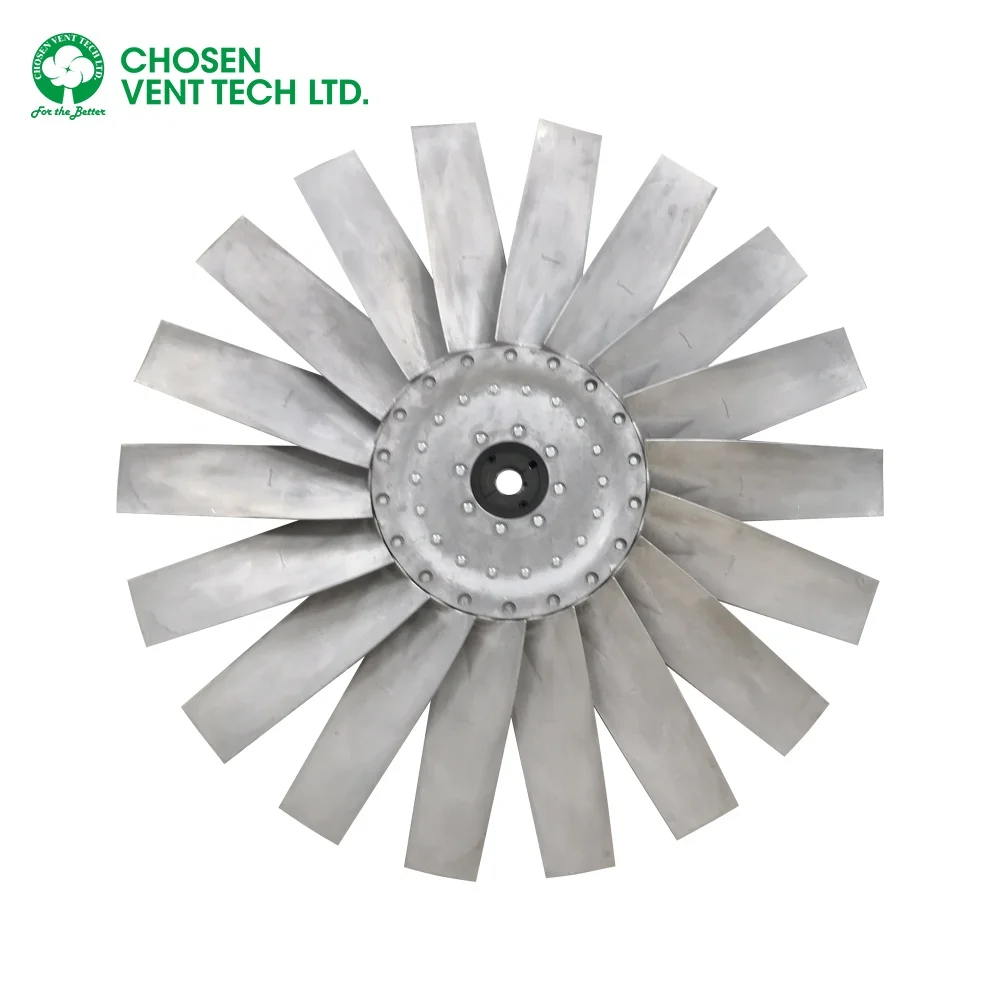 Угловая регулируемая алюминиевая литая лопасть вентилятора для рабочего колеса осевого вентилятора