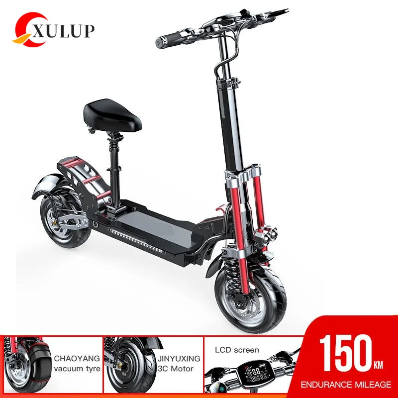 XULUP Q23 electric scooter 500W 1000W moped electric bike adult scooters powerful motorcycles & motorcycle fat tire