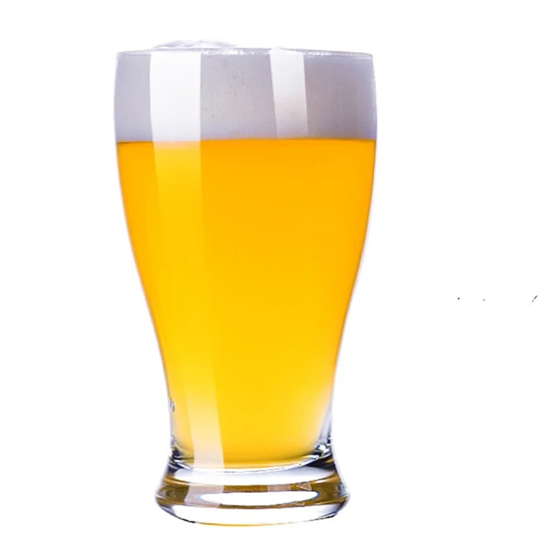 2024 Stock Beer Glasses Customized LOGO And Colors Glassware Unique Boots Shape Drinking Glass Boot Mugs