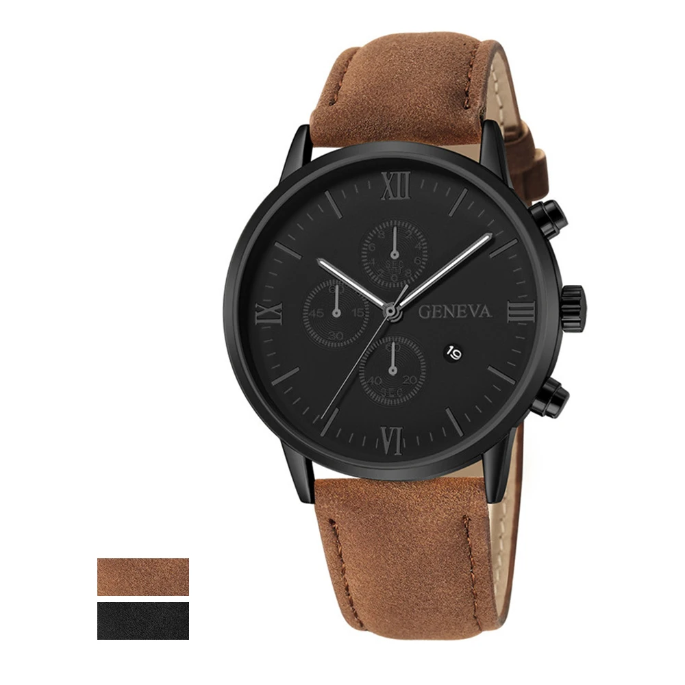Мужские часы с календарем, новинка 2020, часы Женева, экстремальные модели, повседневные кварцевые мужские часы с ремешком