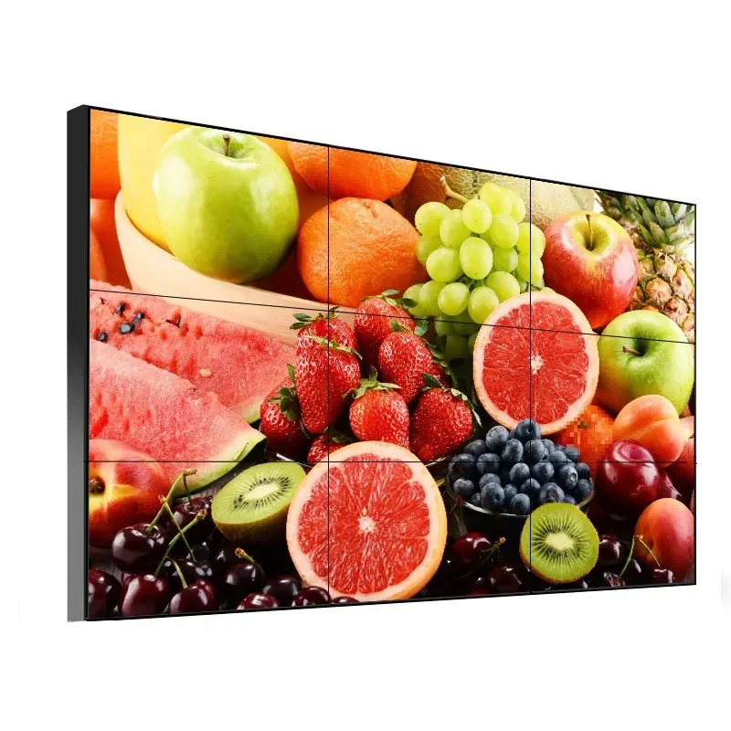 Floor Standing Splicing Panel Ultra Narrow Bezel 55 Inch Indoor 4k lcd Video Wall BOE Splicing Screen