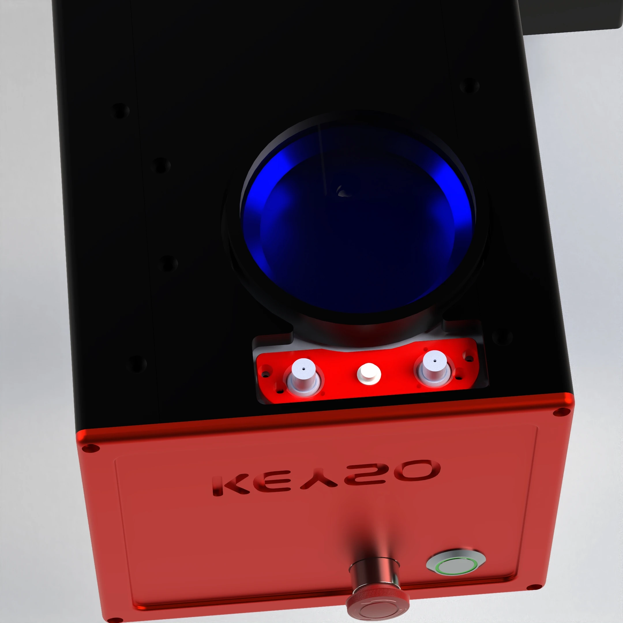 Ki40 40W RF CO2 Desktop for Wood and Non-Metal Material Laser Marking Machines  machines for business ideas