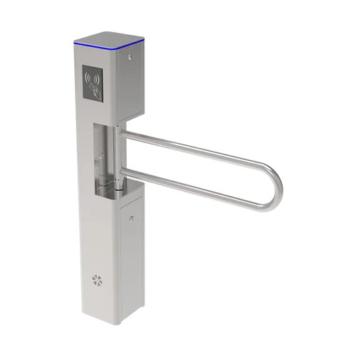 Охранные распашные двери с функцией распознавания лиц система контроля доступа кард-ридер для распашных ворот барьер