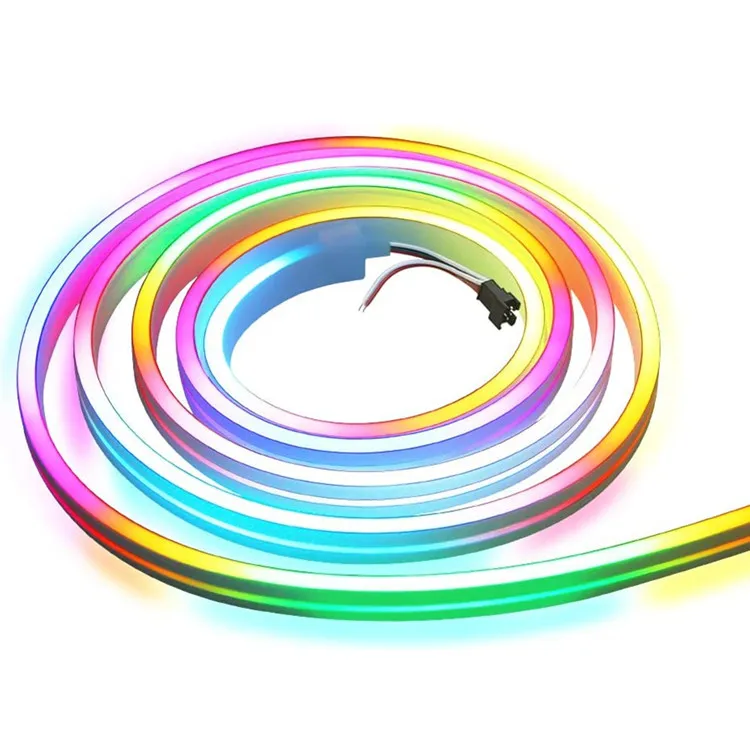 Неоновая светодиодная RGB трубка WS2811 12 В 5 м