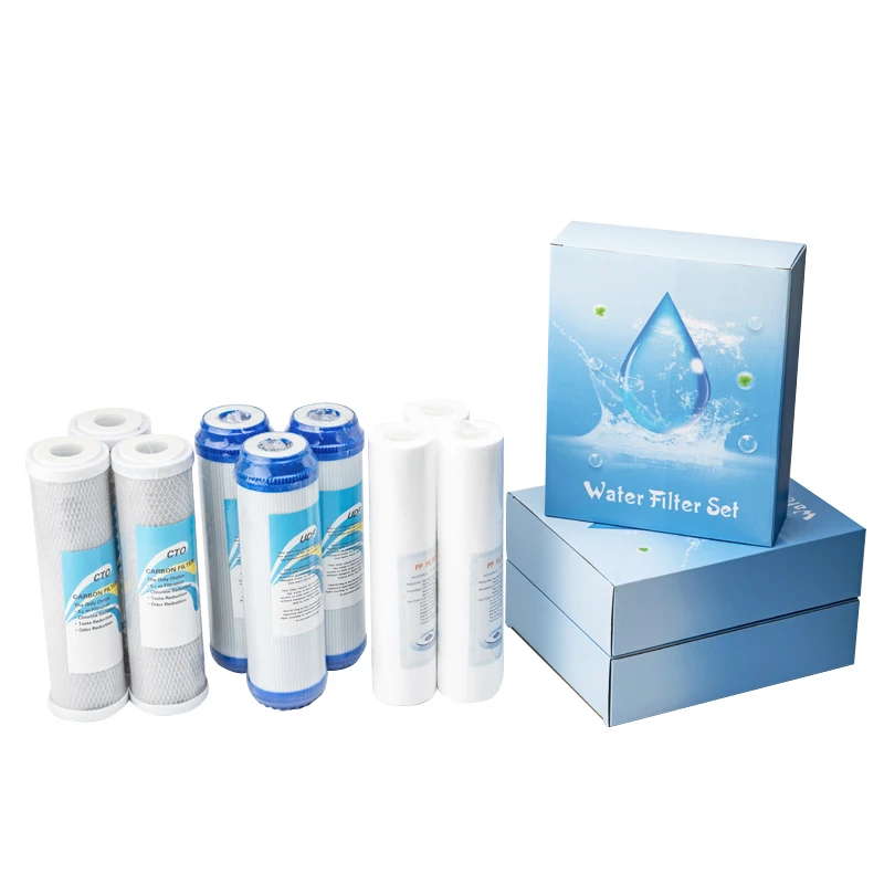 Factory Supplier Wholesale Price Of  Water Filter Cartridge With 10 Inch PP CTO UDF For RO Water Filter Purifier  System