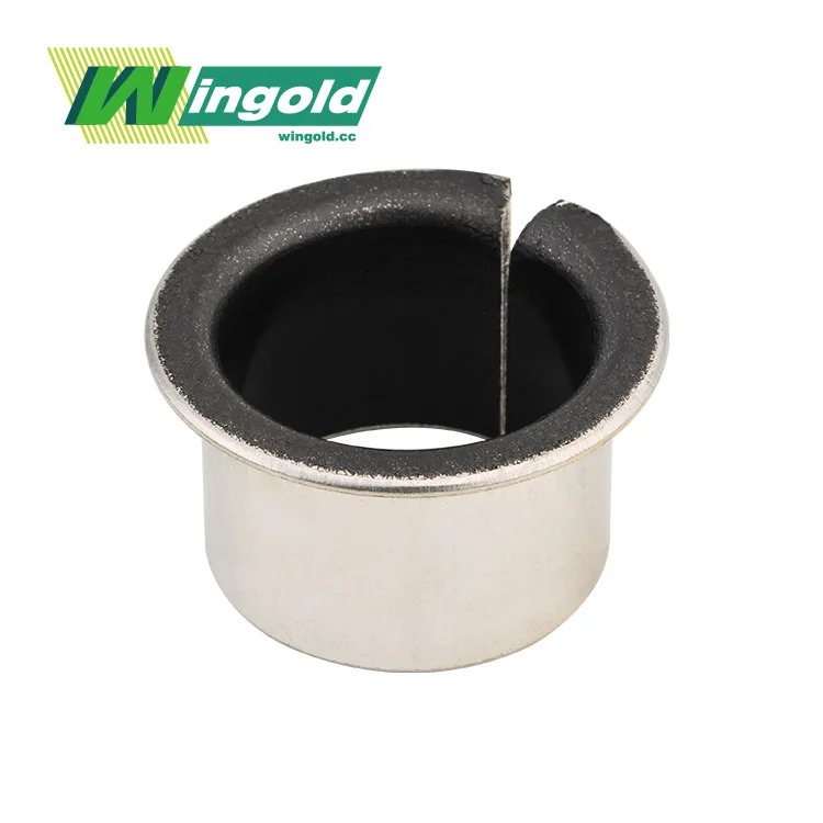 PTFE Coated DU Flange Bush,SF-1 DU Bearing,DP4 Self Lubricating Bushing