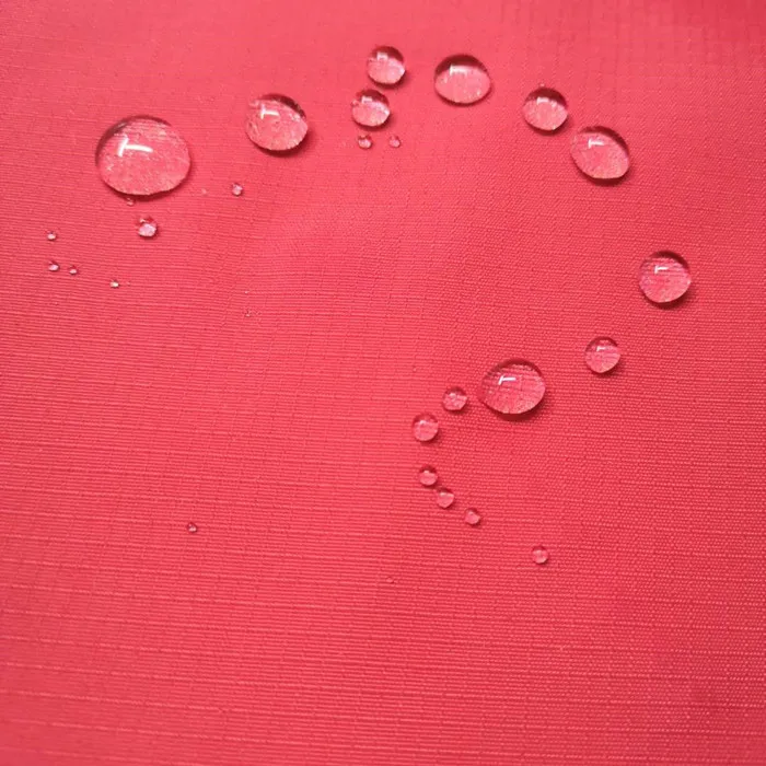 100% polyester pongee fabric outdoor fabric Milk coating waterproof windbreak fabric