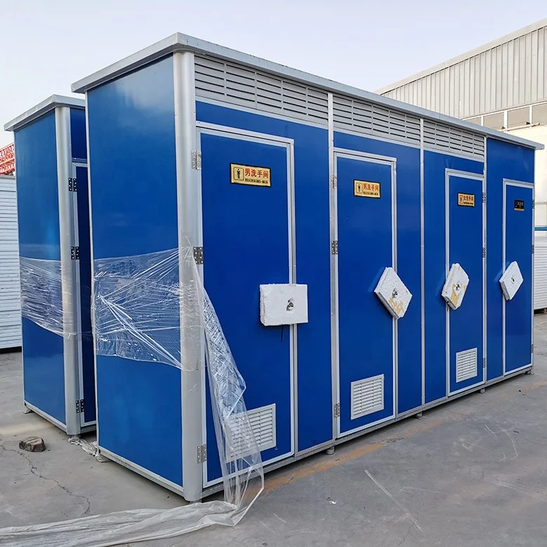 Modern Design Western Style Portable Shower And Toilet Movable Rv Mobile Aluminum Alloy Pedestal Toilet