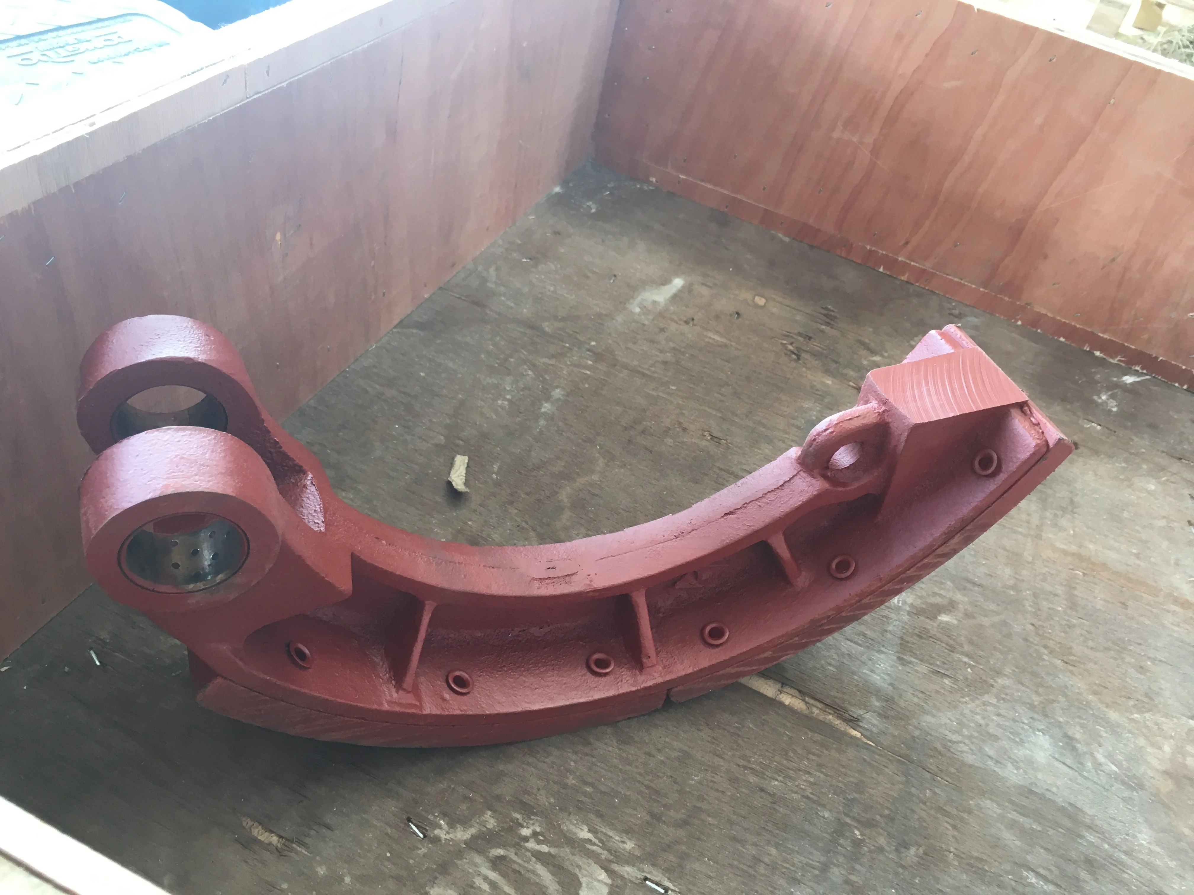 Grader	brake	SP122377	84787105	Brake shoes; glued rivets; Weizheng