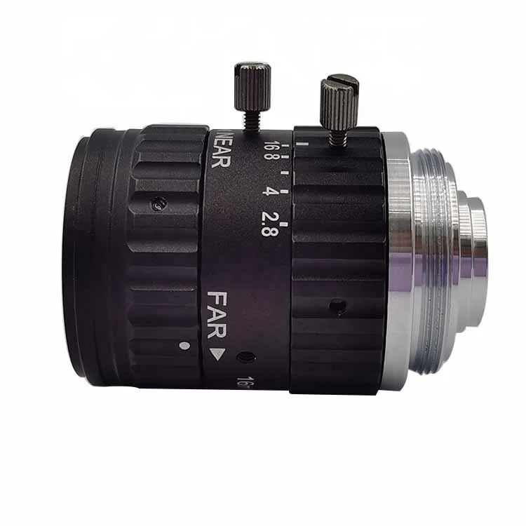 12 мм 16 мм c mount zoom lens large fov lens manufacture in china