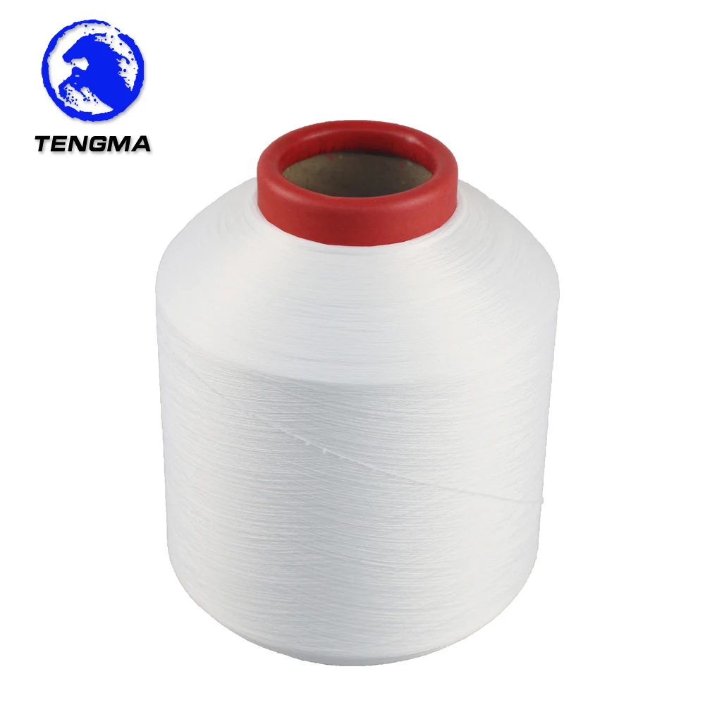 Top grade high elastic polyester spandex covered yarn for carpets 20 75 polyester spandex yarn