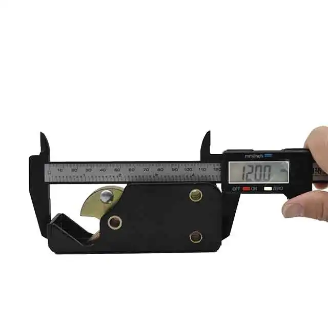 Industrial carbon steel Latch Oven Test Chamber Black impact Latch for Constant Temperature