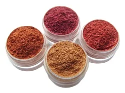 
 Оксид железа, медный пигмент-жемчужный пигмент, медный цветной пигмент, красный пигмент  