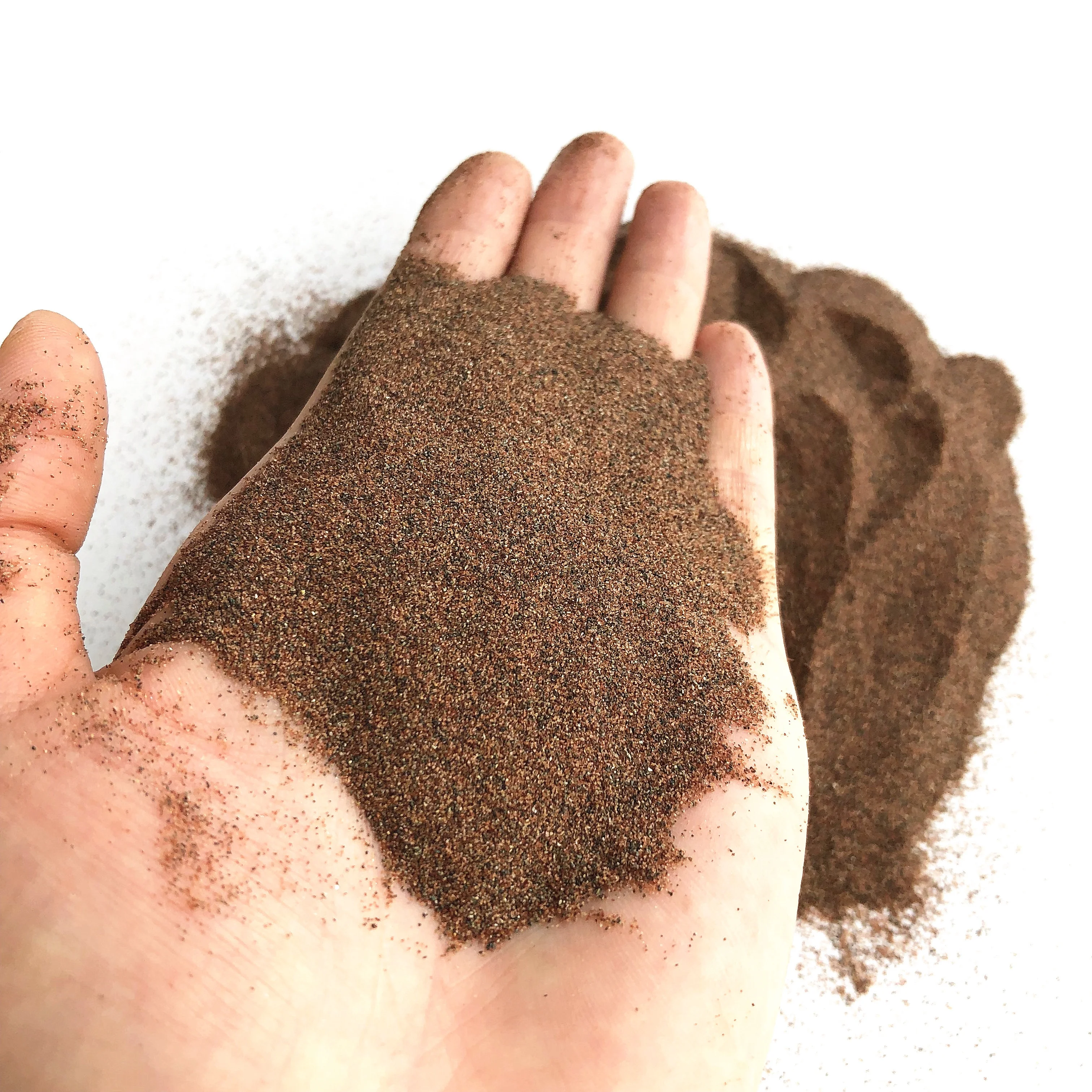 20 30 40 50 60 80 90 meah  garnet sand for water filtration media water jet abrasive 0.18mm garnet sand 80 mesh for cutting me