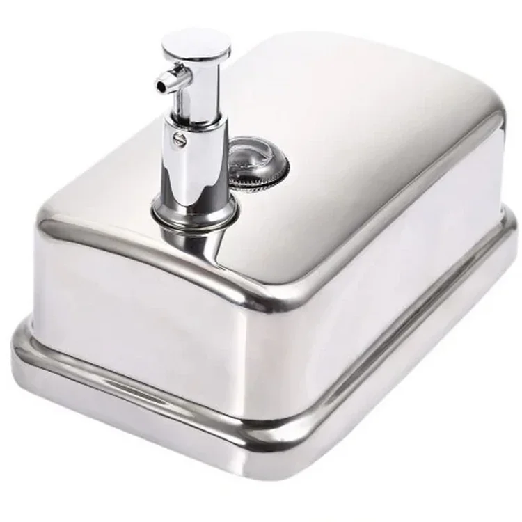 1000ml wall mounted hand liquid soap dispenser stainless steel shampoo dispenser