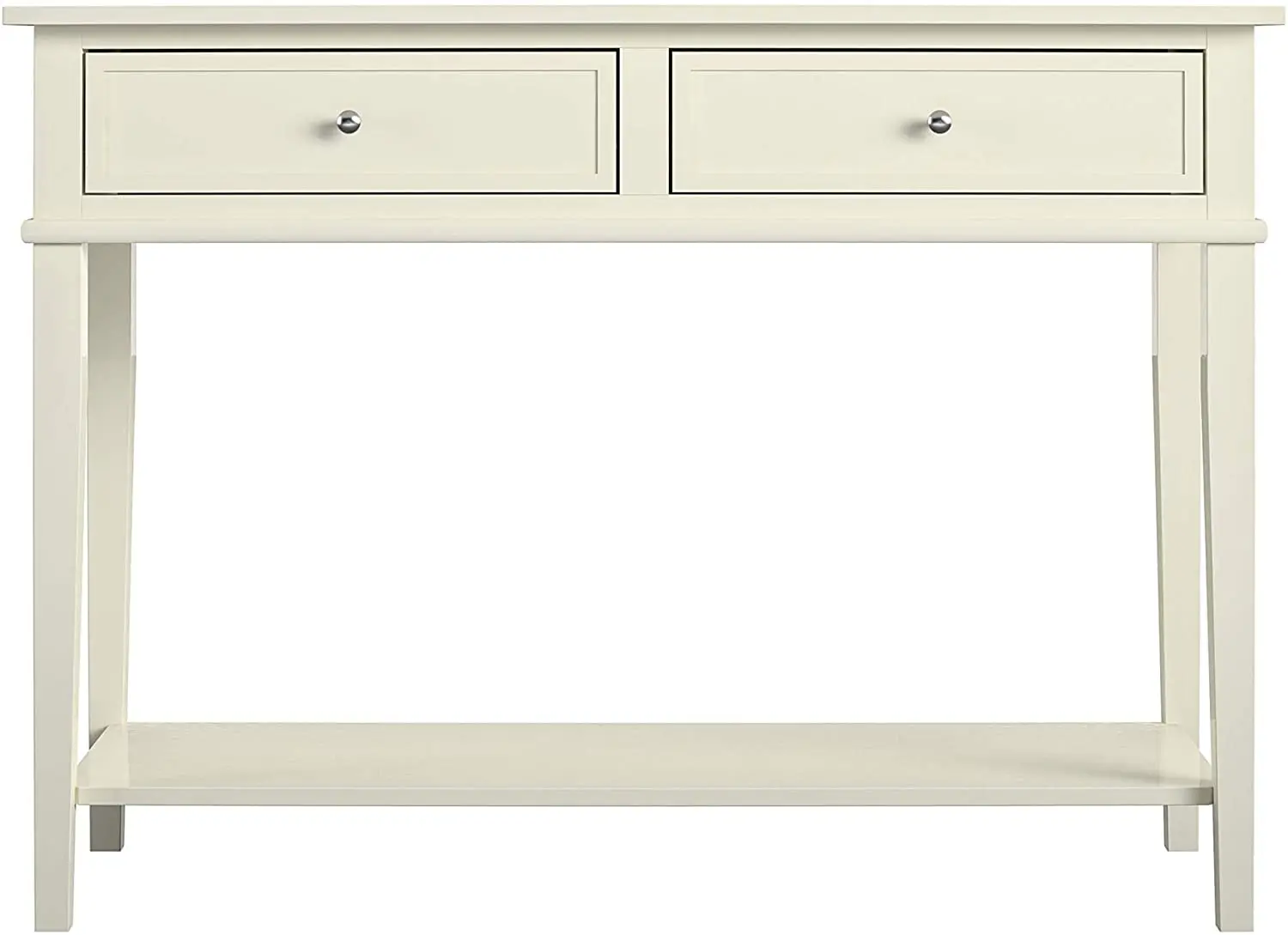 Multifunctional Modern Antique Reproduction 80Cm Entry White Wood Entrance Hallway Set Hall Console Table for Home With Drawers