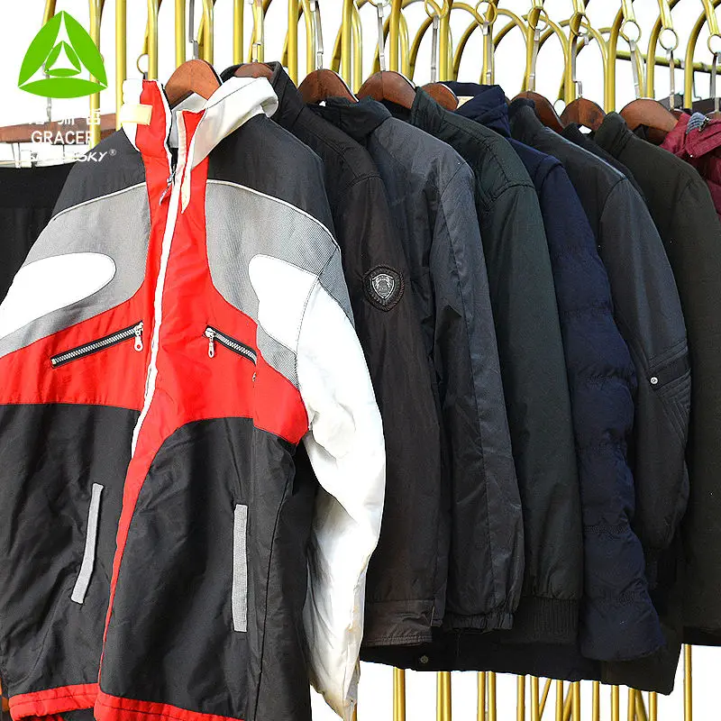 Autumn Winter Used Clothing Bale Women Worsted Cotton Jacket Bales Of Second Hand Clothes Bulk Coats