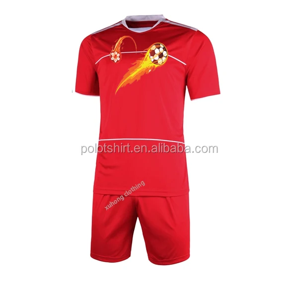 Custom imported men soccer jerseys set sportswear team jersey wholesale