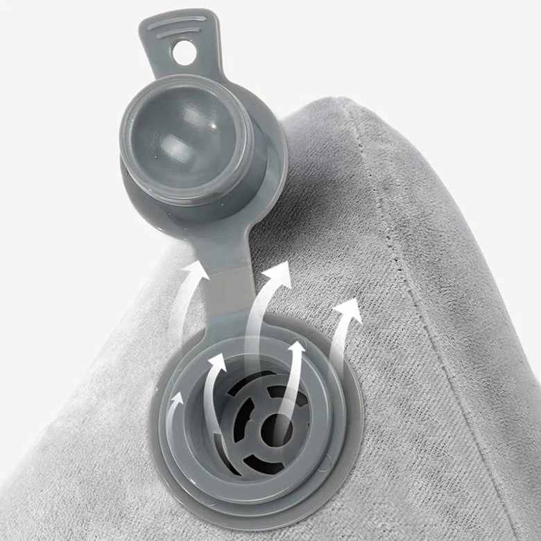 Large Lid Air Intake and Exhaust Nozzle Recycle Eco-friendly TPU PVC Air Valve Cap with Matching Inflator